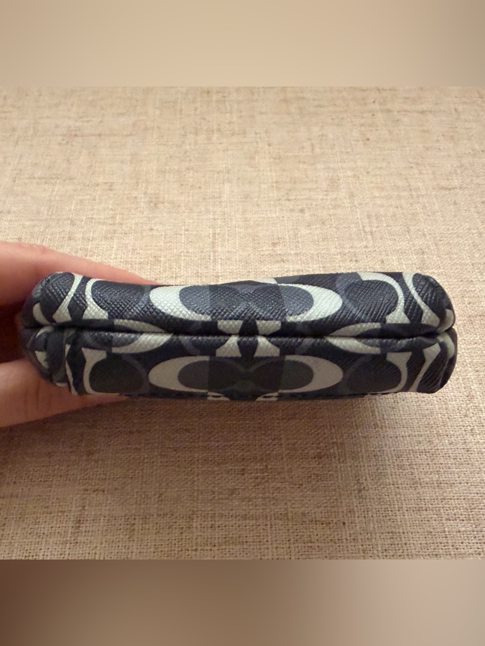 Coach Signature Coin Case - Picture 5 of 5